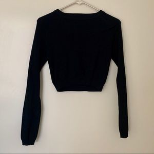 re:named | Cropped Sweater | Black